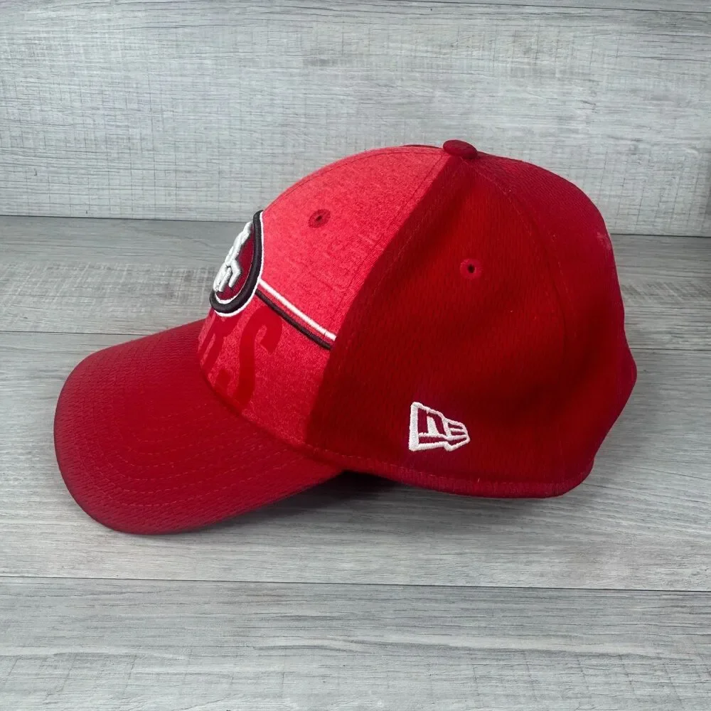 New Era San Francisco 49ers Cap Mens One Size Red Adjustable Strapback NFL Hat